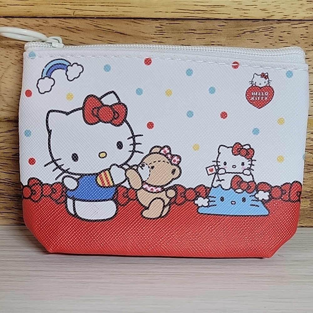 🔥LAST ONE🔥 HELLO KITTY ZIPPERED MINI POUCH